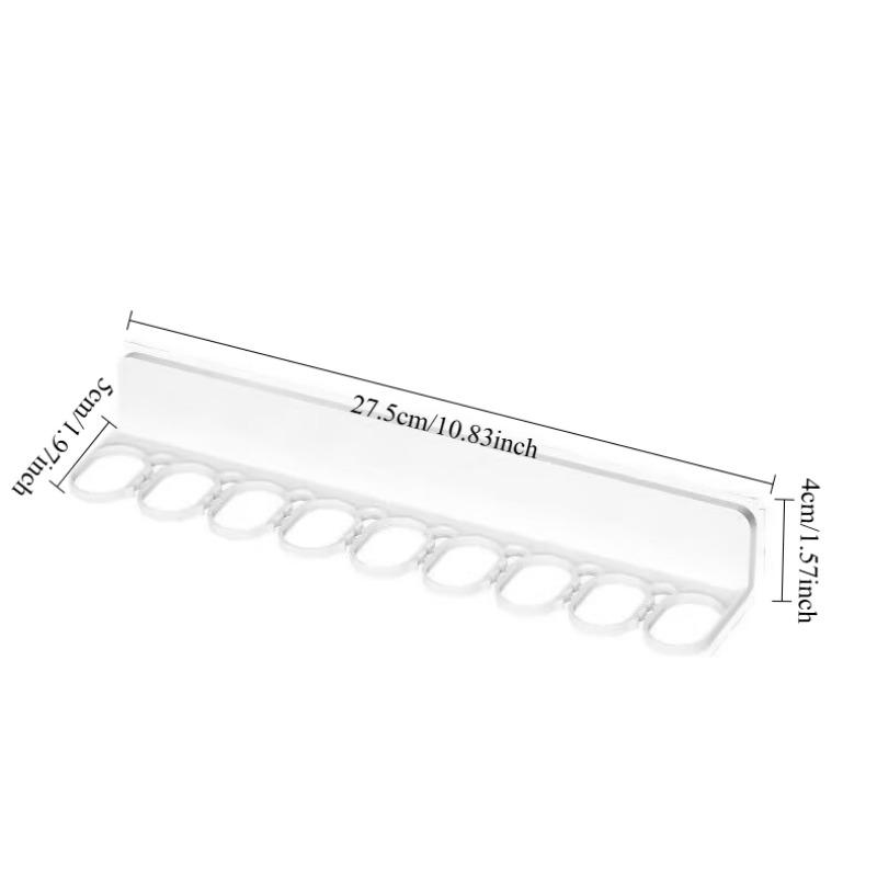 1PC wardrobe underwear underwear socks storage rack wall-mounted bra hook hanger storage box rack finishing artifact