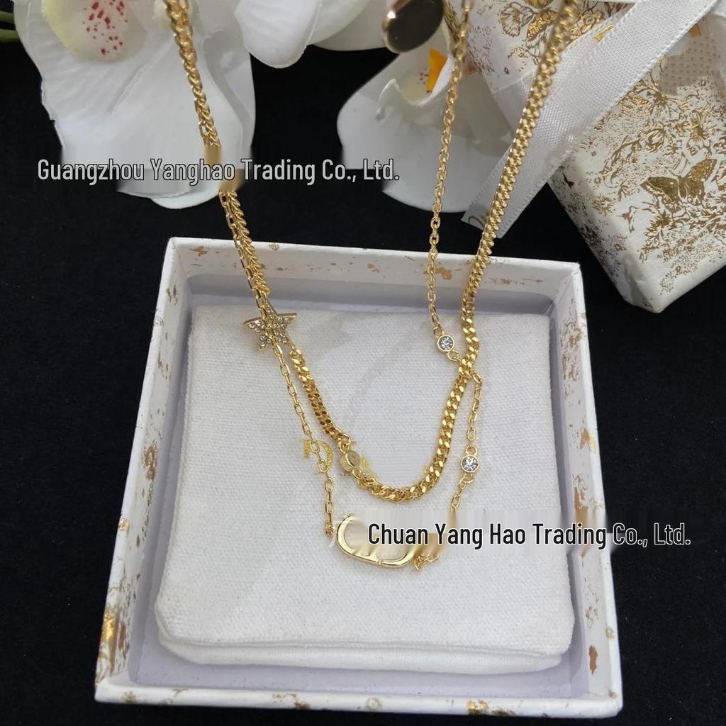 Seiko D Jia Diamond Star Double-Layer Necklace & Bracelet Set