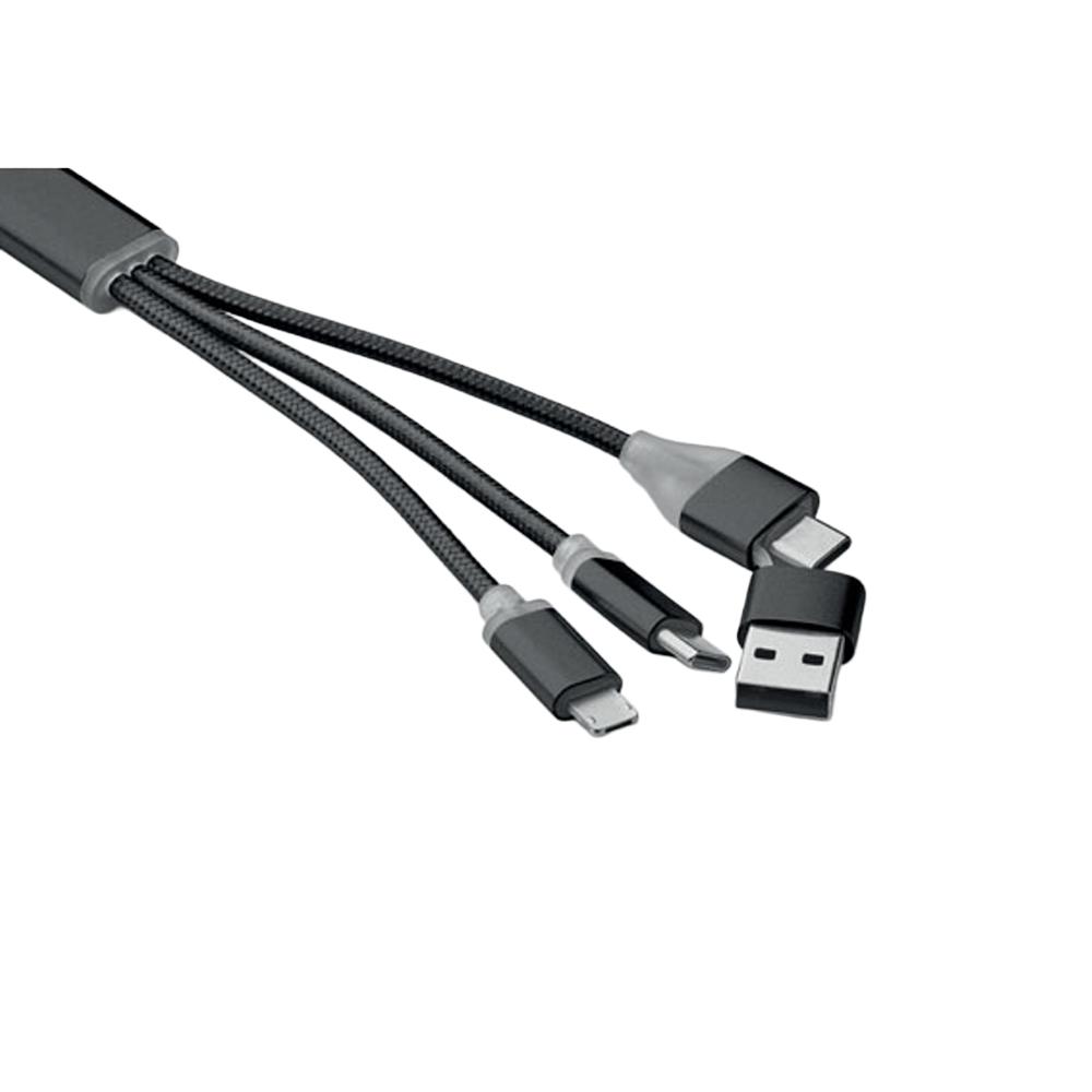 MidOcean 4 in 1 Keyring Charging Cable