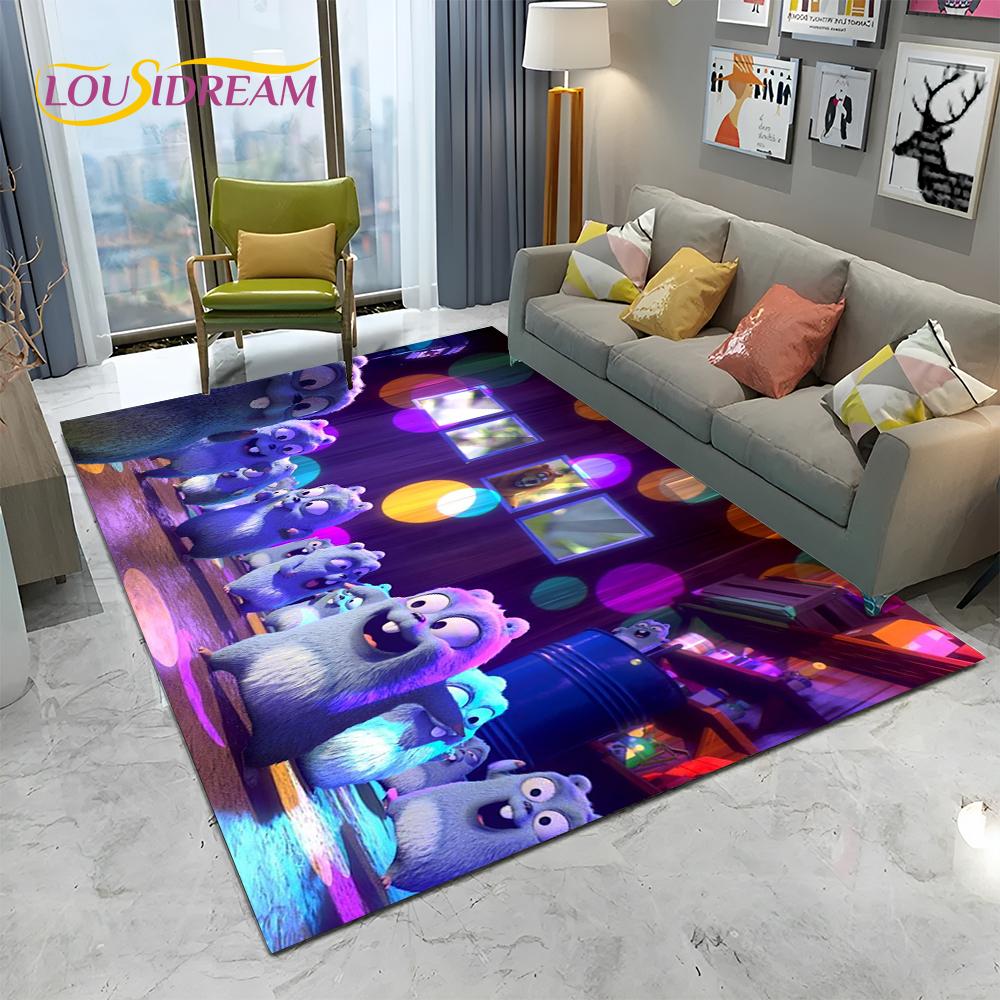 Cartoon Grizzy and The Lemmings Carpet Rug for Home Living Room Bedroom Sofa Doormat Decor,kids Area Rug Floor Mat