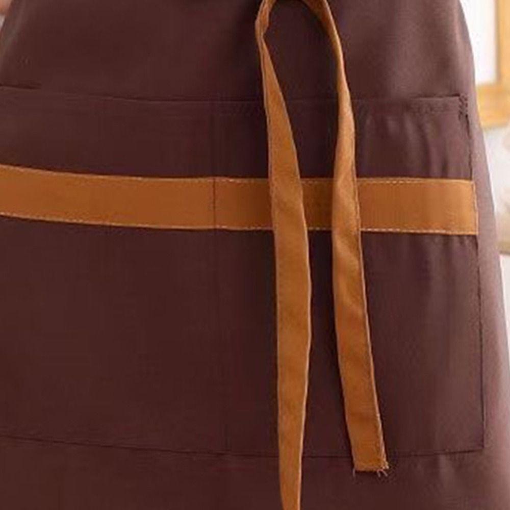 Multicolor Chef Apron Antifouling Cooking Bib Convienent Kitchen Suit  Bar Pub Cafe Cooking