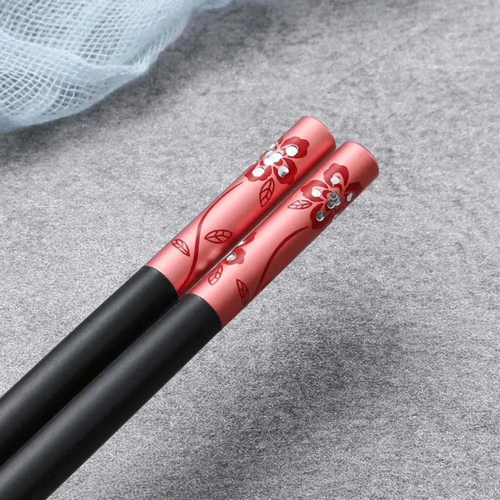 1Pair Chinese Chopsticks Reusable Tableware Dinning Eating Chopstick for Gift Sushi Food Sticks