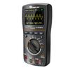 10MHz 50Msps Digital Oscilloscope REL Test 6000 Counts Graphical Signal Waveform Auto Capture 100mF RMS Multimeter Repair Tools