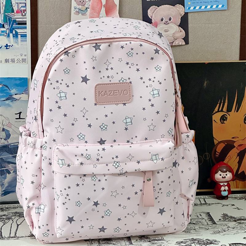 Schoolbag Girls Junior High School High School Students 1011 New Large Capacity High Value Students Cute Girls Backpack Backpack
