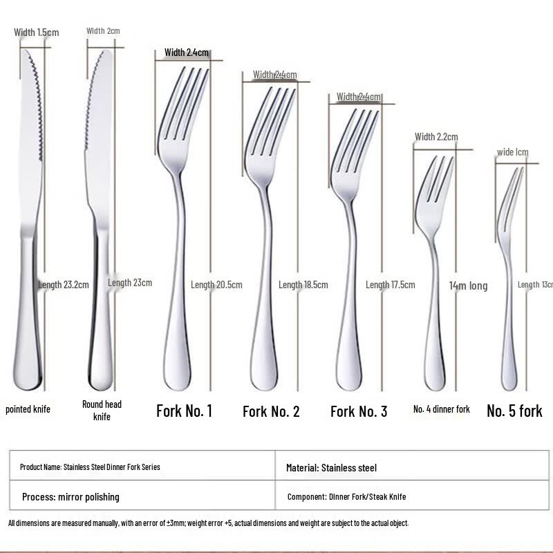 LIJIA KITCHENWARE Stainless Steel Fruit Forks