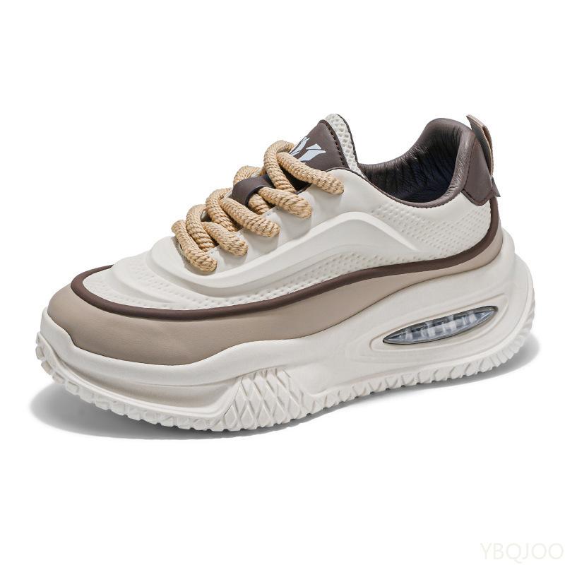 Fashion New autumn winter thick soled height increasing shoes versatile  personalized student casual simple comfortable men's shoes