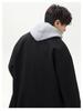Men's Mid-Length Wool Coat - Dragon & Phoenix Design, Autumn/Winter Korean Style, Thick Windbreaker, Loose Fit, Trendy Brand Lapel Jacket.