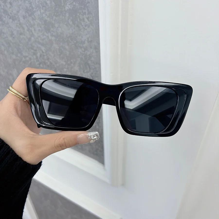 Cat Eye Retro Sunglasses Women Men Fashion Vintage Sun Glasses Female Male Frame Personality Mirror Travel Punk