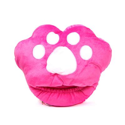 USB Heated Foot Warmer - Pink Bear Paws