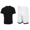 Nike Letter Round Neck Loose Short Sleeve T-Shirt Elastic Waist Shorts Set Men sets AR4999-013+DH6764-100