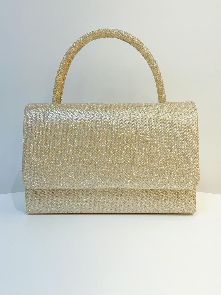 French Evening Crossbody Handbag: Elegant Small Square Party Shoulder Bag