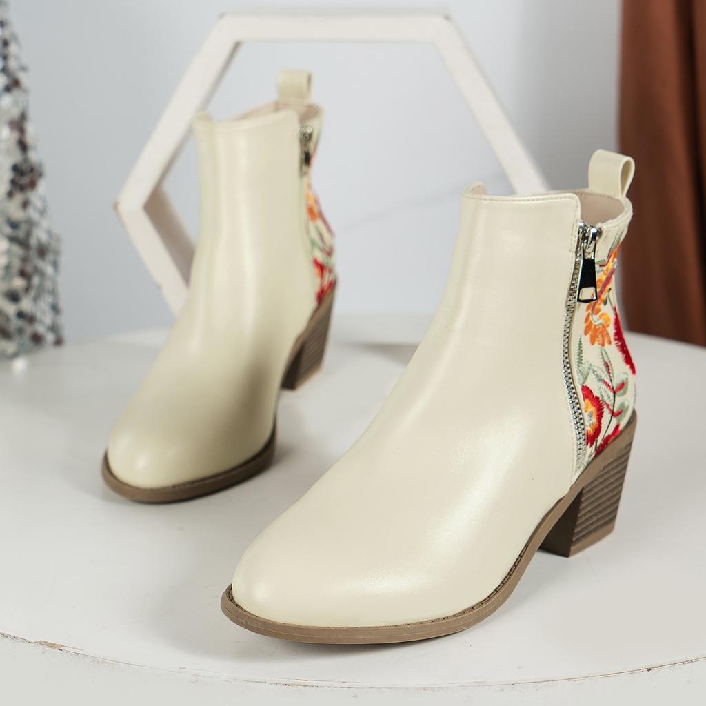 Fashion Women 2025 Chelsea Boots Autumn Pointed Toe Side Zip Boots Sexy High Heel Riding Booties Size 42