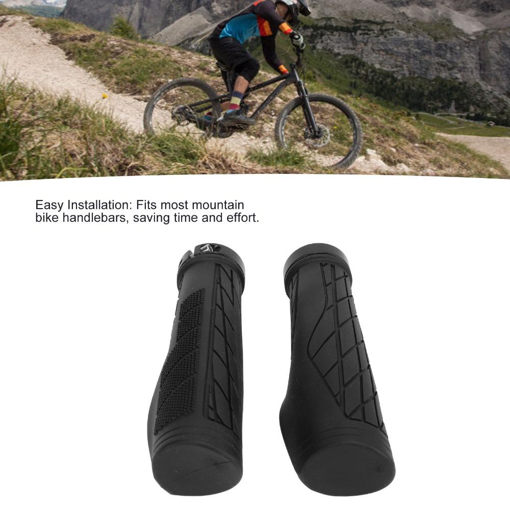 1Pair Ergonomic Bike Handlebar Grips Anti-Slip Bike Grip Protector Bicycle Grips  Daily Riding