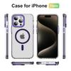 Korean Niche for Apple 17 Phone Case Transparent PC+PTFE Wear-resistant Anti Fingerprint Magnetic Suction for IPhone Phone Case