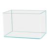 Clear Glass Fish Tank Aquarium Compact Aquatic Landscape Minimalist Turtle Tank for Bedroom Party Office Birthday Living Room