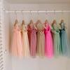 Rochie de Plajă Summer cu Bretele din Plasă și Flori 3D pentru Fete Dulci - Fustă Pufoasă de Prințesă pentru Bebelușe.