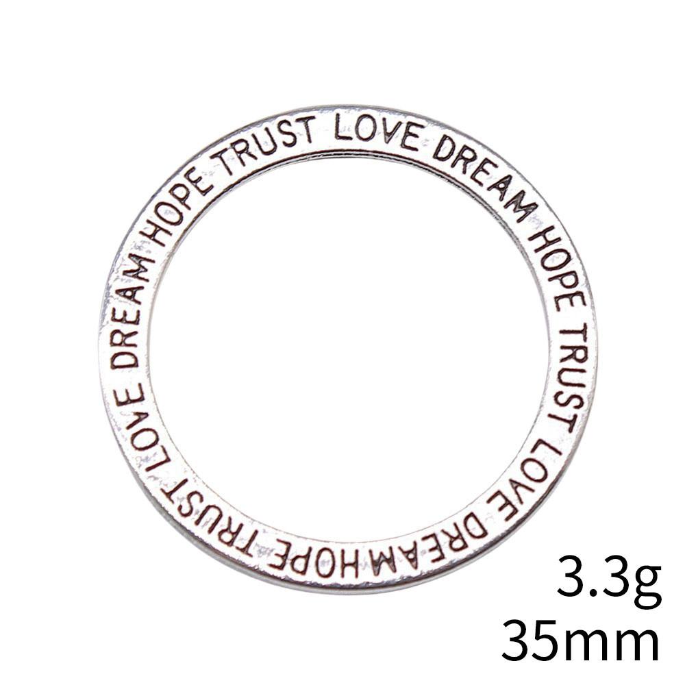 Christmas Decorations Jewelry Findings Hollow Circle Connector Accessories Parts Audience Accessories For Women Necklace And Earrings