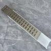 Resin Drainage Gutter Single/Double Row U-shaped Groove Finished Drainage Ditch Stainless Steel Cover Heavy Duty Linear Drain