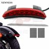 Bike Motorcycle Lights Rear Fender Edge Red LED Brake Tail light Motocycle For Harley Touring Sportster XL 883 1200 Cafe