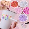 Sparkling Resin Rhinestone Kit Multicolor Flatback Gems  for Clothing Decoration