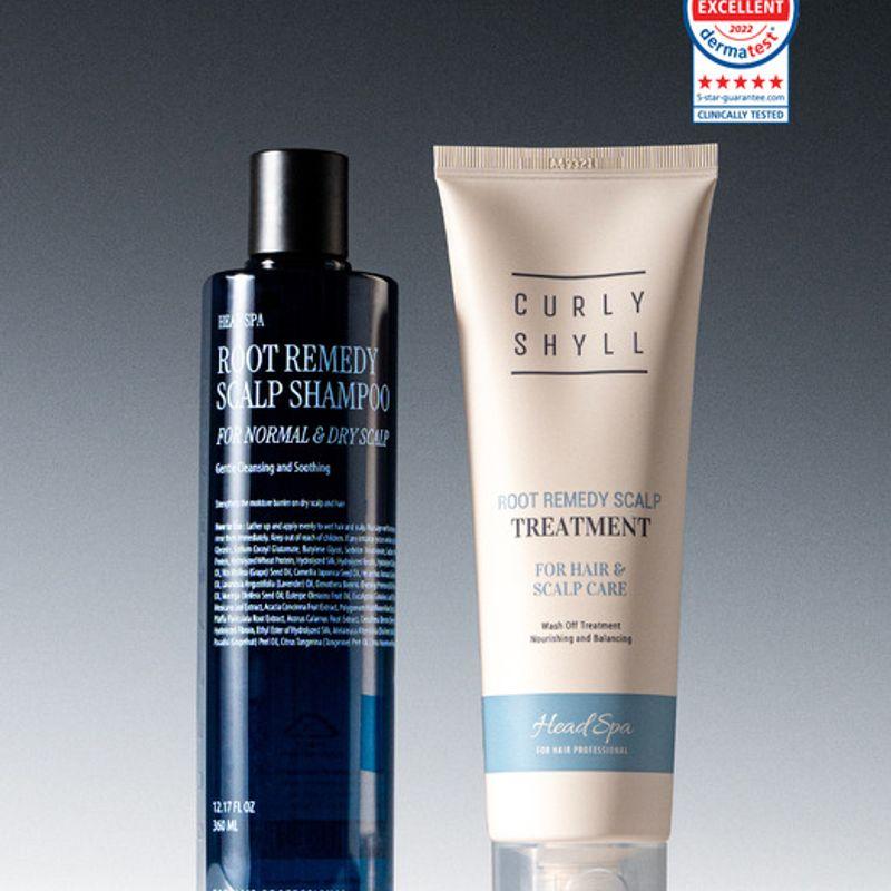CURLYSHYLL Root Remedy Scalp 2 types NORMAL AND DRY SCALP