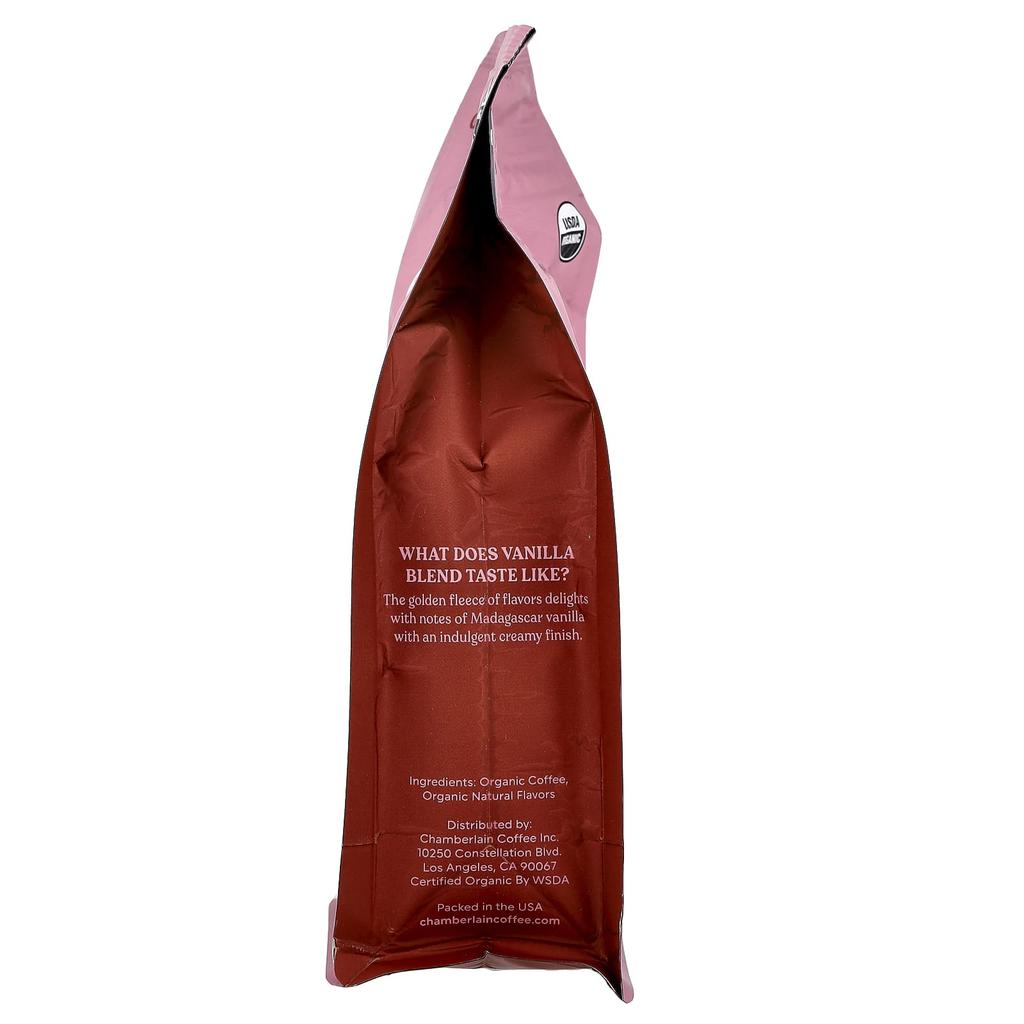 Chamberlain Coffee, Fluffy Lamb Vanilla Blend, Ground Coffee, Medium Roast, 12 oz (340 g)