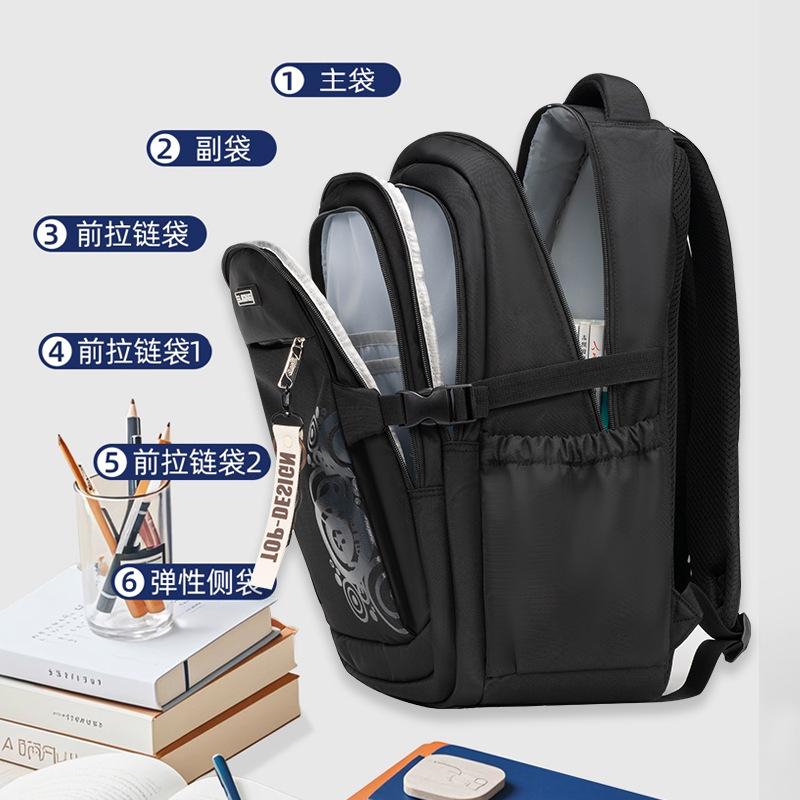 Casual Backpack for Junior High High School College Students,Unisex School Bag for Teens,Ergonomic Laptop Daypack,Back to School