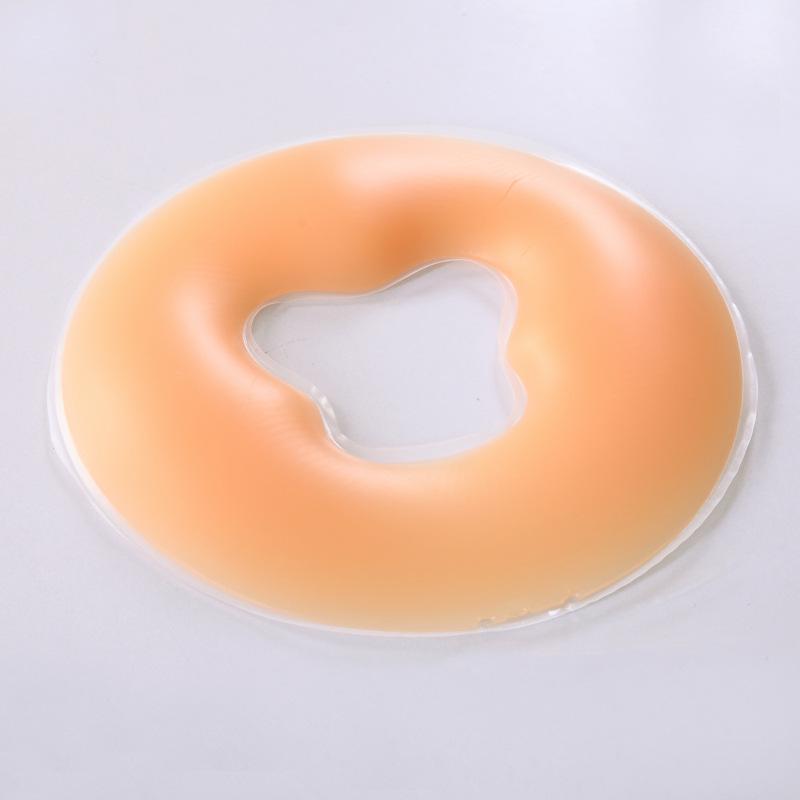 U-Shaped Beauty Salon Silicone Prone Pillow with Hole