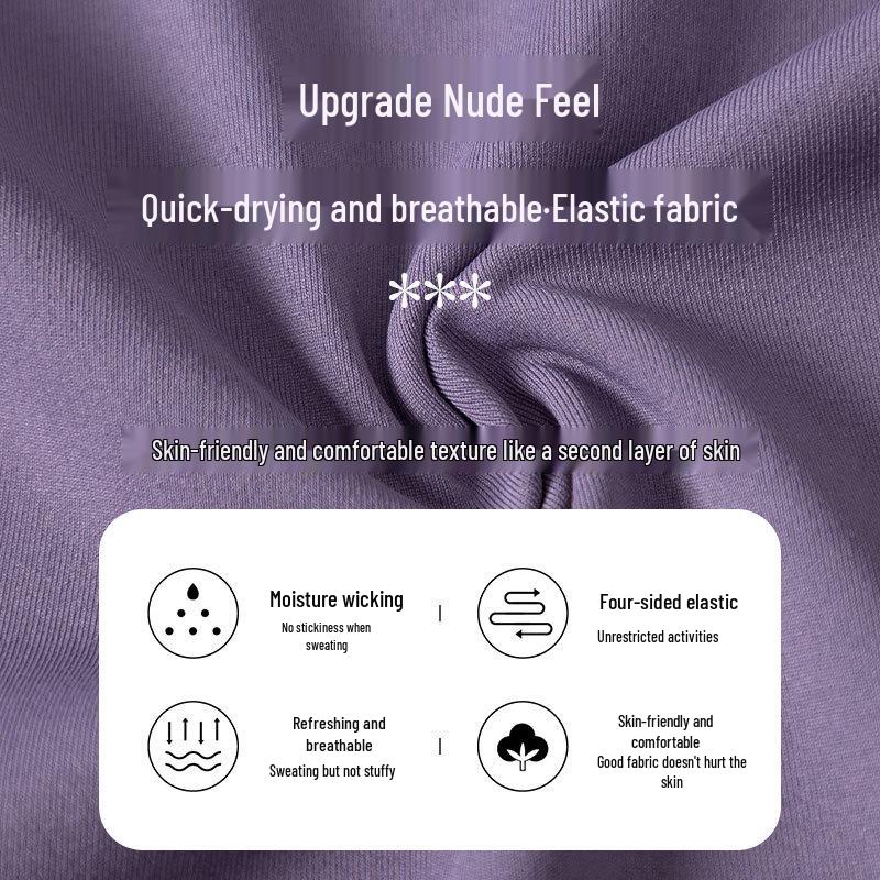 Women's Plus Size Quick-Dry Yoga Skirt-Pants, Anti-Exposure, Autumn Fitness Long Pants