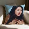 B-beabadoobeeS SINGER Pillow Case Linen Pillow Covers Cover For Couch Living Room Bench Patio Floor Linen Home Decor