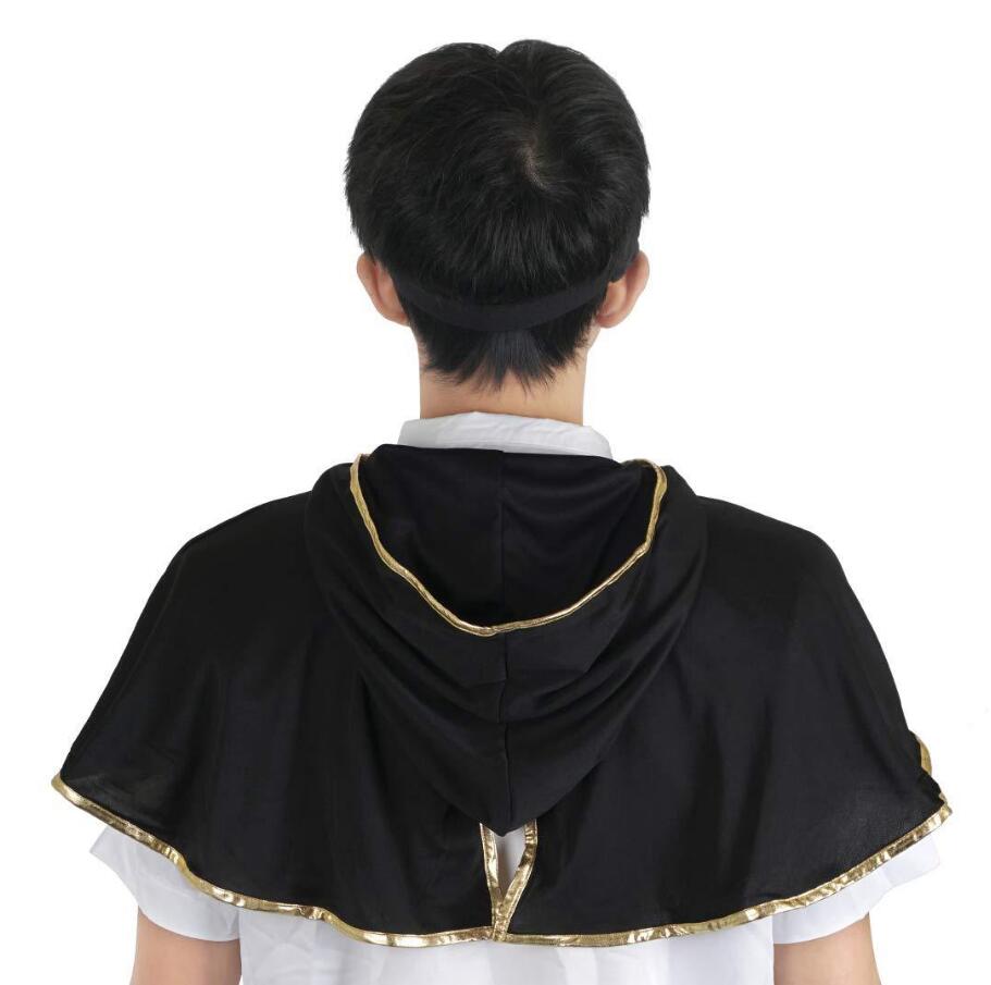 Černý jetel Asta Cloak čelenka Anime Cosplay kostým
