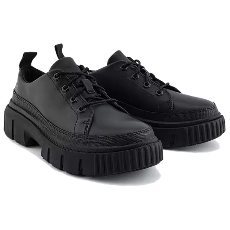 Timberland Lightweight Comfortable Slip-Resistant Durable Low-Top Casual Shoes Women Sneaker Black A5PBS015