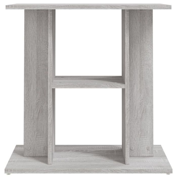 VidaXL Aquarium Stand Sonoma Grey 60x30x60 Cm Engineered Wood 833573