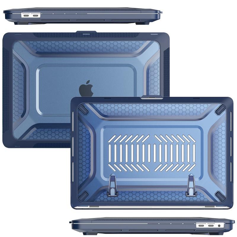 Защитный чехол для MacBook Pro 13-дюймовый Air с функцией подставки Пластиковая крышка-оболочка для моделей M1 M2 M3
