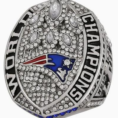 Pierścień Mistrzowski Super Bowl 2018 New England Patriots