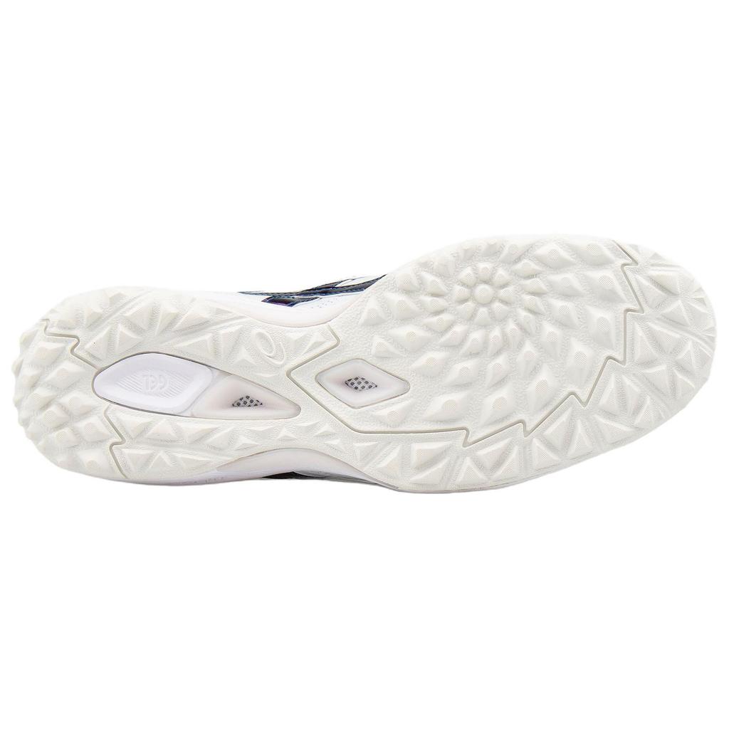 Asics C3 FF Standard Comfortable Fitting Soccer Shoes Unisex Soccer Shoes White Blue 1113A056-101