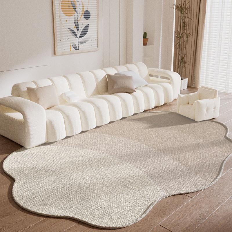 

Килим для вітальні в скандинавському стилі, килимок для підлоги, який можна прати, нерегулярний килим для спальні, приліжковий 160*230cm