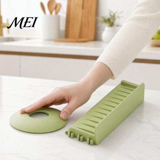Sink Draining Mat Silicone Kitchen Faucet Mat, Foldable Splash Guard with Suction Cup, Countertop 5 Degrees Slope Water for Bathroom Multi-functional