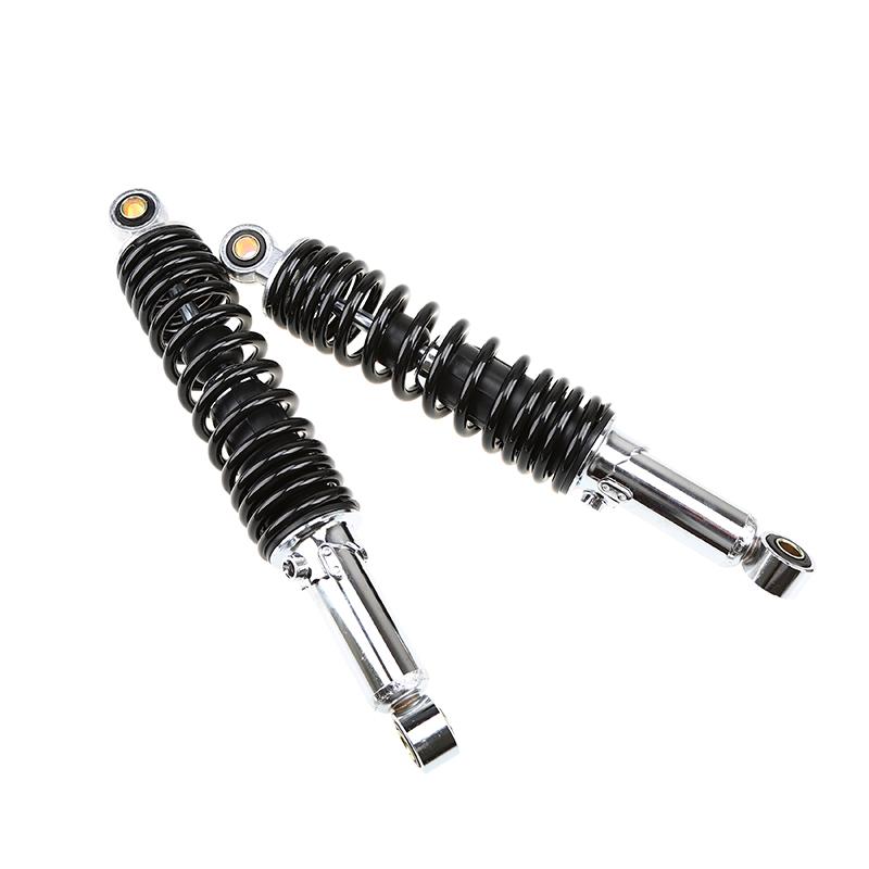 1pair 320mm Motorcycle Rear Suspension Shock Absorber Spring Adjustable Shock Absorbers Fit for Suzuki GS125 150cc and Most 90cc 110cc 125cc 150cc