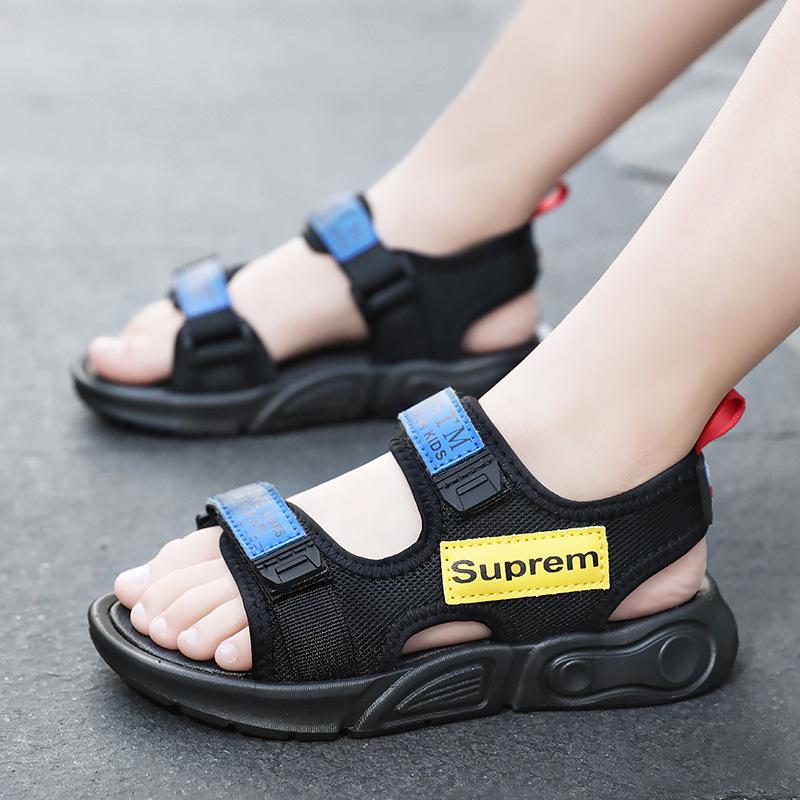 2025 Summer Boys' Quick-Dry Open-Toe Sandals for Elementary Students