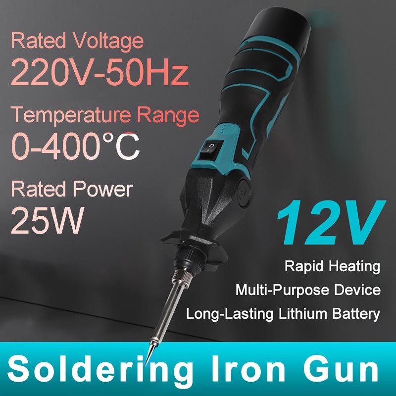 12V Rechargeable Wireless Soldering Iron - Professional & Portable Electric Welding Tool