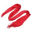 Women Elegant Windproof Shawl Winter Lengthened Thickened Imitation Cashmere Solid Color Scarf