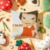 Yoshitomo NNaraS Anime Cushion Cover Plush Fabric Soft DoubleSided Printed Sofa Warm Winter Home Gift Pillow Cover
