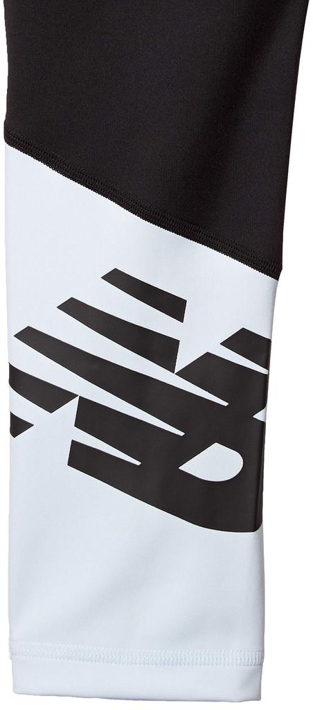 Spalvų blokų pėdkelnės WP01130 Bėgimui BK S [New Balance] Pėdkelnės/Leginsai N.U.A 7/8 Moteriški (Juoda)