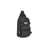 Fila Fitness Minimalist Casual Fabric Chest Bag Small Men Bags Deep-Black A13M421106FBK
