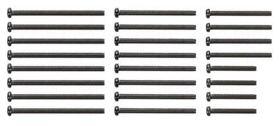 Mini 4WD Special Edition Stainless Steel Screw Set 30mm Black 95434 15, 20, 25,
