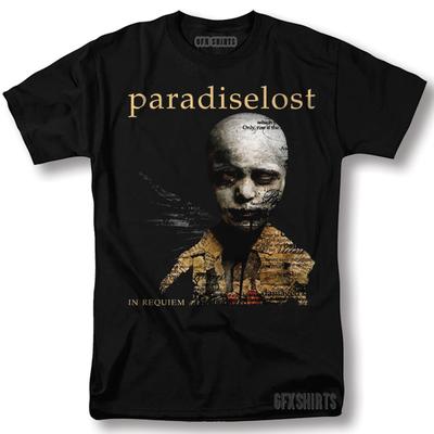Koszulka Paradise Lost Gothic Rock Koncertowa Trasa Vntg Graficzny T-shirt