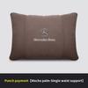 CQY1 Car Headrest Neck Support Seat Auto Breathable Pillow Protector Neck Compatible For Mercedes Benz W211 W205 W204 W210 AMG W202 B