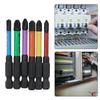 Slotted Cross Screwdriver Bits Rust Proof Set 65mm 6pcs Alloy Steel FPH1 FPH2 For Electrician For Socket Switch
