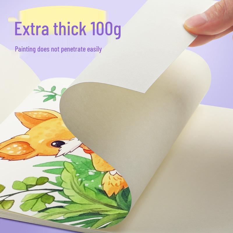 A4 Cartoon Drawing Book for Kids: Thick, Non-Bleeding Pages for Kindergarten and Primary Students